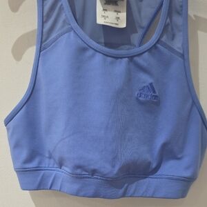 Adidas Light Blue Athletic Top
